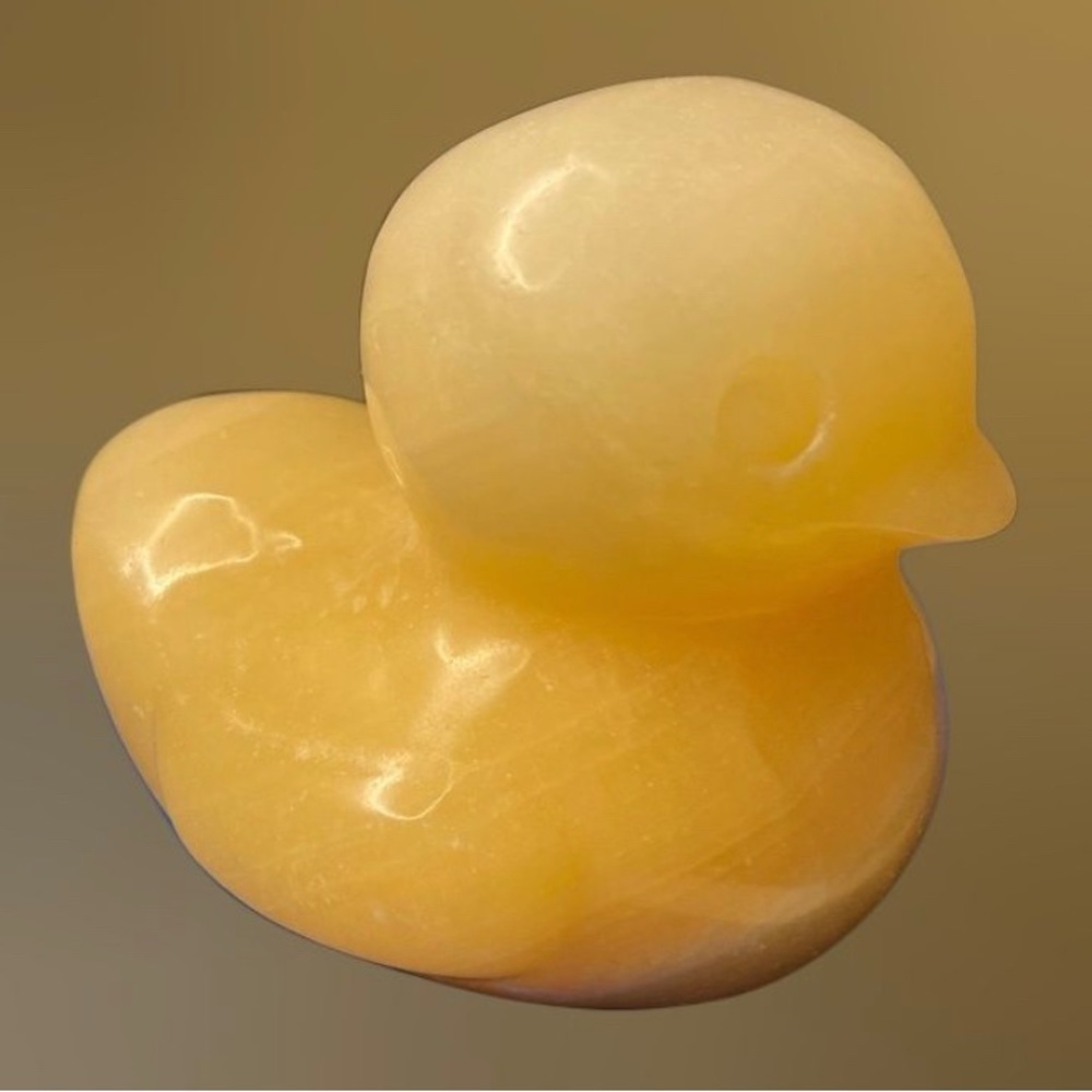 Yellow Calcite Chick  🐥 4 x 4 in So cute ! - Picture 2 of 2